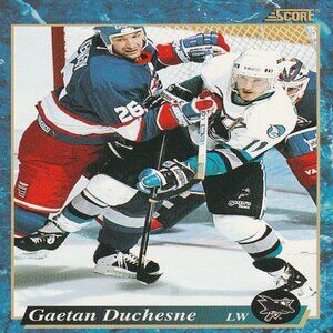 Gaetan Duchesne - 1994 Score Hockey Card